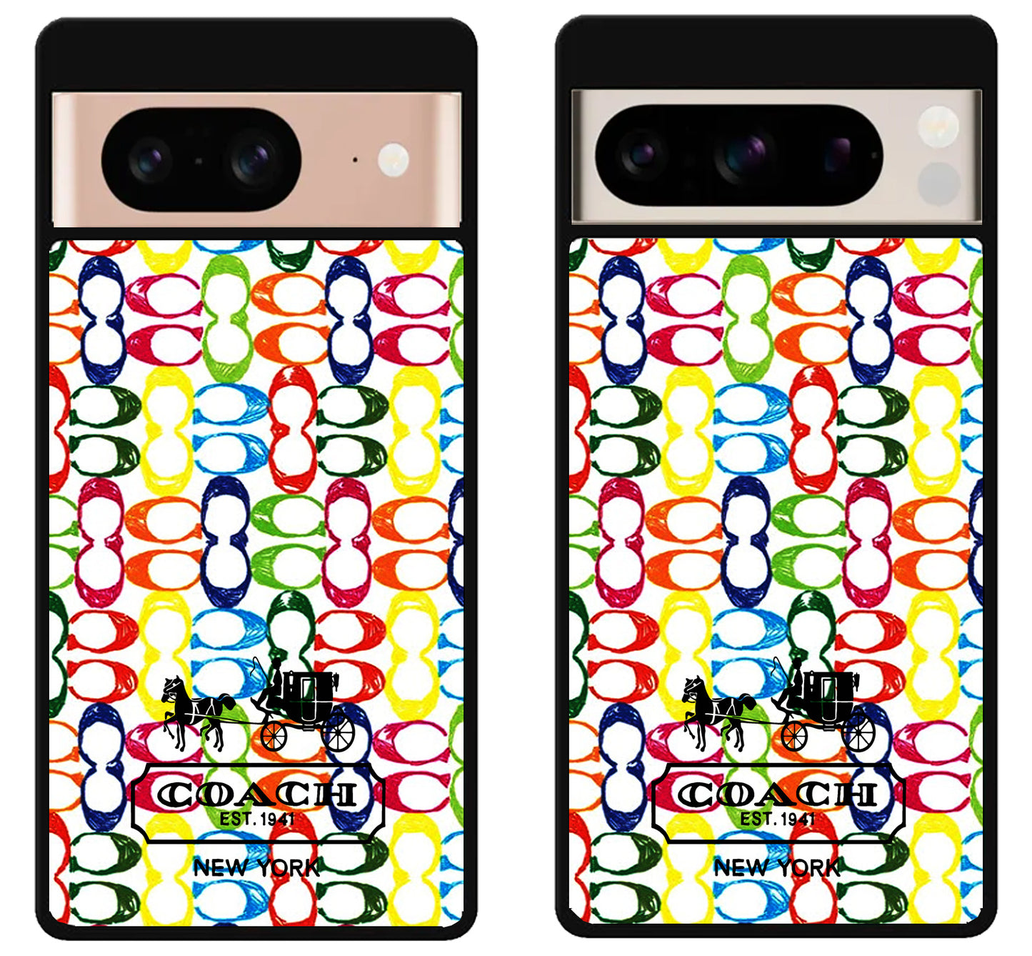 Coach Colorfull Logo Google Pixel 8 | 8 Pro Case