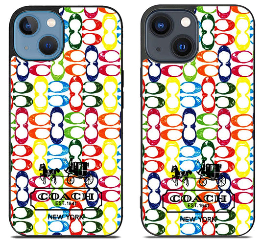 Coach Colorfull Logo iPhone 15 | iPhone 15 Plus Case