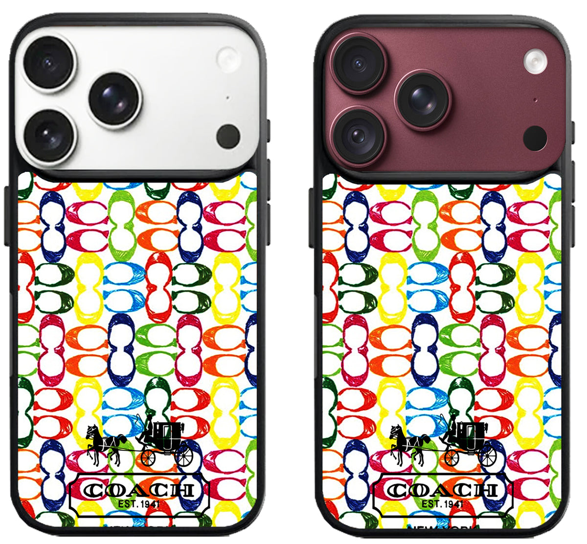 Coach Colorfull Logo iPhone 18 Pro | 18 Pro Max Case