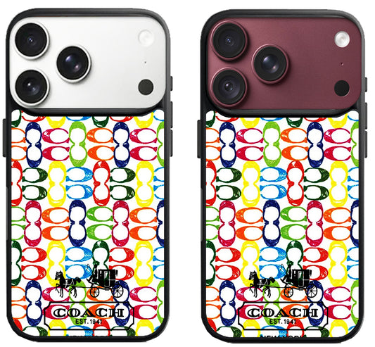 Coach Colorfull Logo iPhone 18 Pro | 18 Pro Max Case
