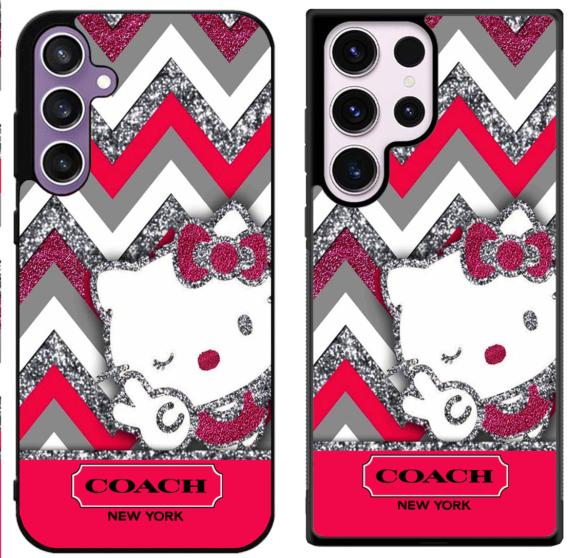 Coach Hello Kitty Cover Samsung Galaxy S24 | S24+ | S24 Ultra Case
