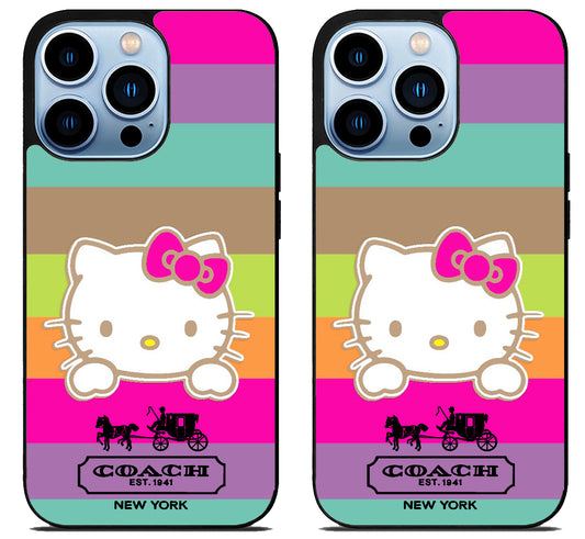 Coach Hello Kitty iPhone 15 Pro | iPhone 15 Pro Max Case