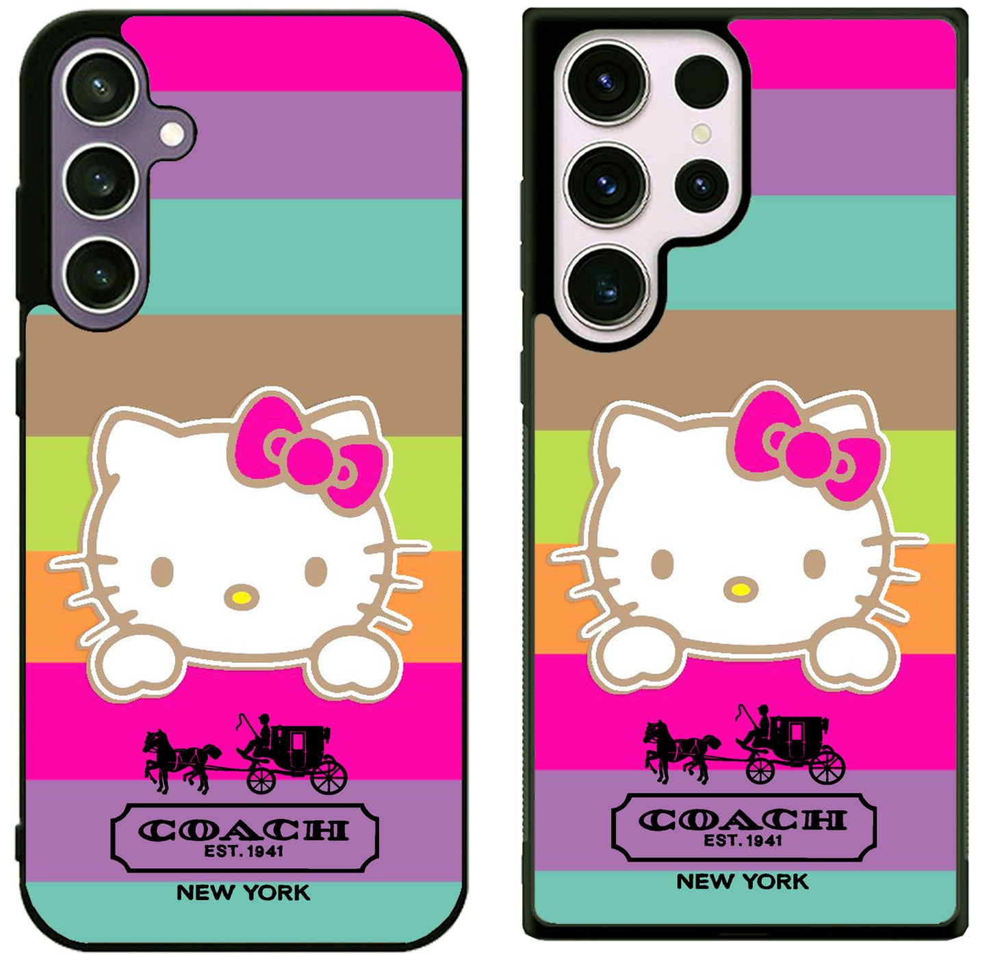 Coach Hello Kitty Samsung Galaxy S25 | S25 Plus | S25 FE | S25 Ultra Case