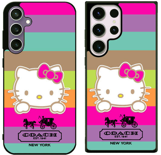 Coach Hello Kitty Samsung Galaxy S25 | S25 Plus | S25 FE | S25 Ultra Case