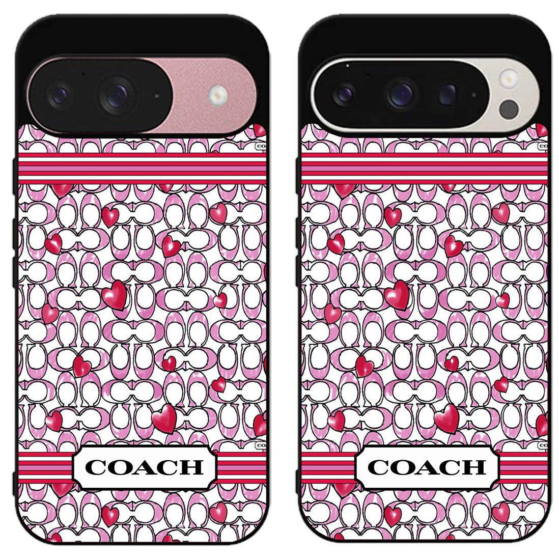 Coach Logo Cover Google Pixel 9 | 9 Pro | 9 Pro XL Case