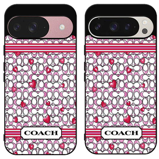 Coach Logo Cover Google Pixel 9 | 9 Pro | 9 Pro XL Case