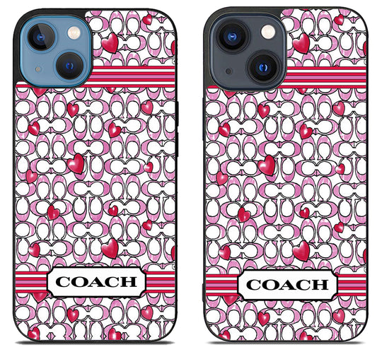 Coach Logo Cover iPhone 15 | iPhone 15 Plus Case