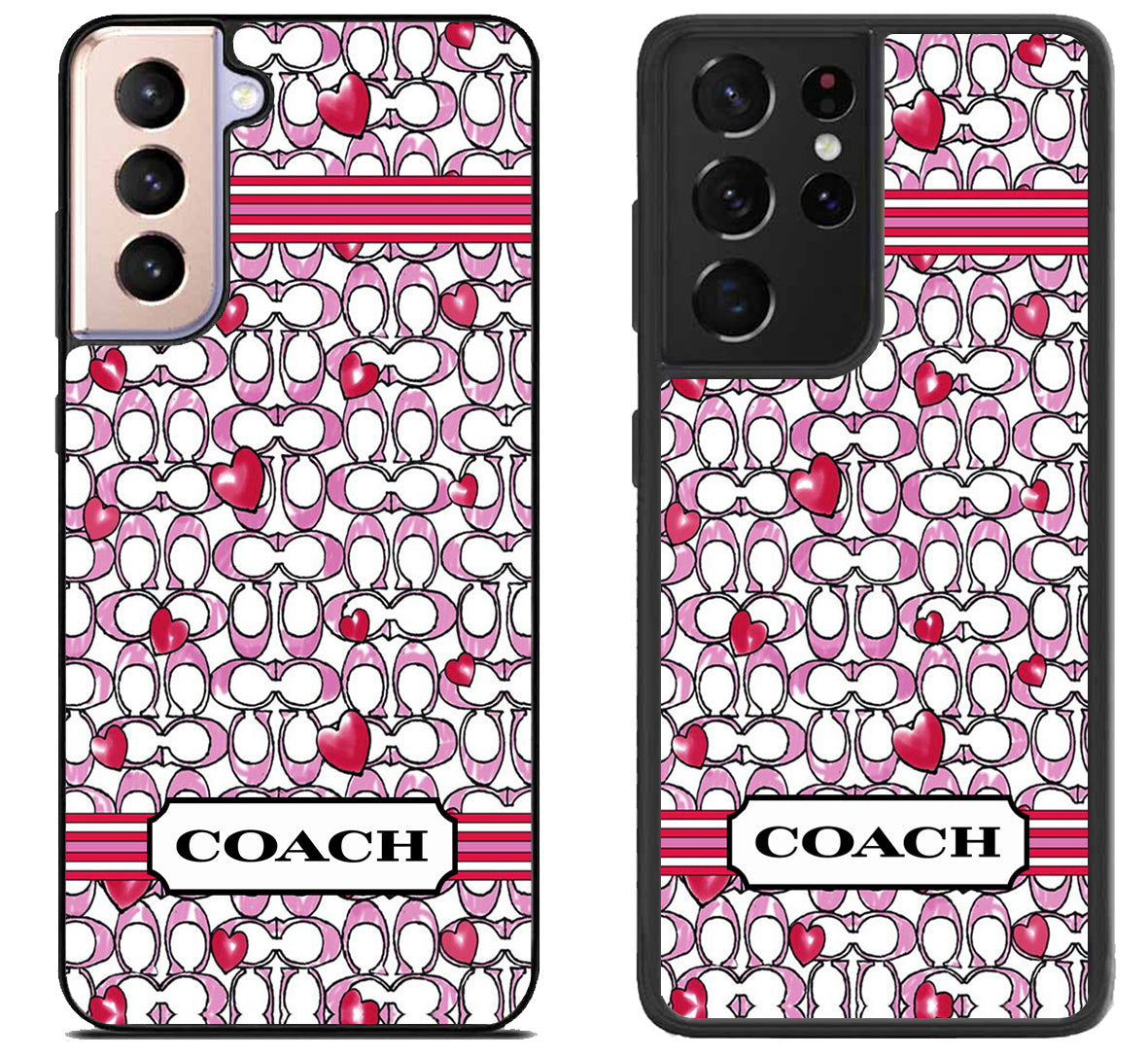 Coach Logo Cover Samsung Galaxy S21 | S21 FE | S21+ | S21 Ultra Case