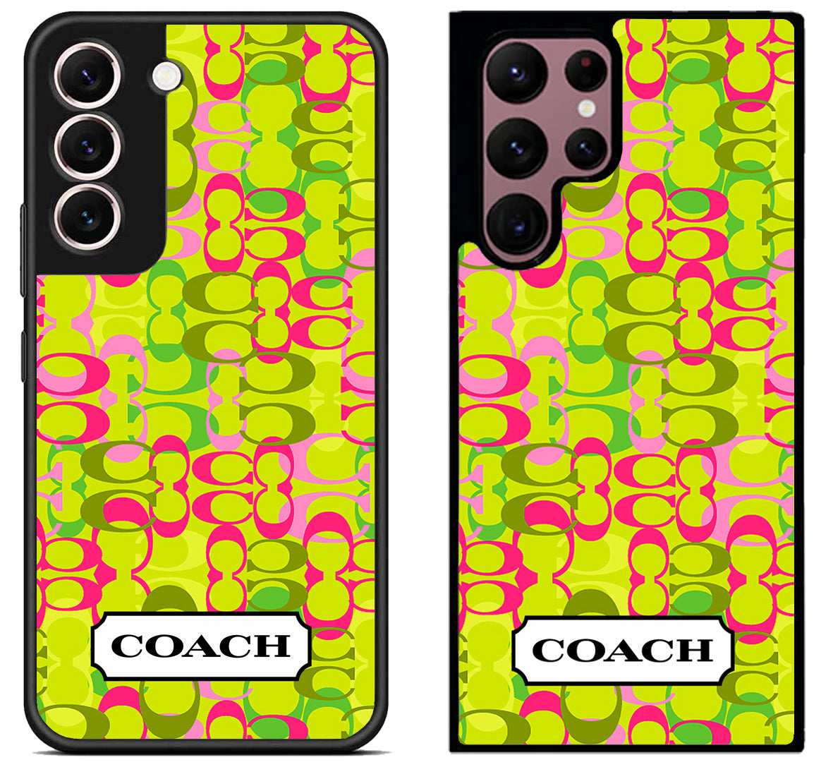 Coach Logo Pattern Samsung Galaxy S22 | S22+ | S22 Ultra Case