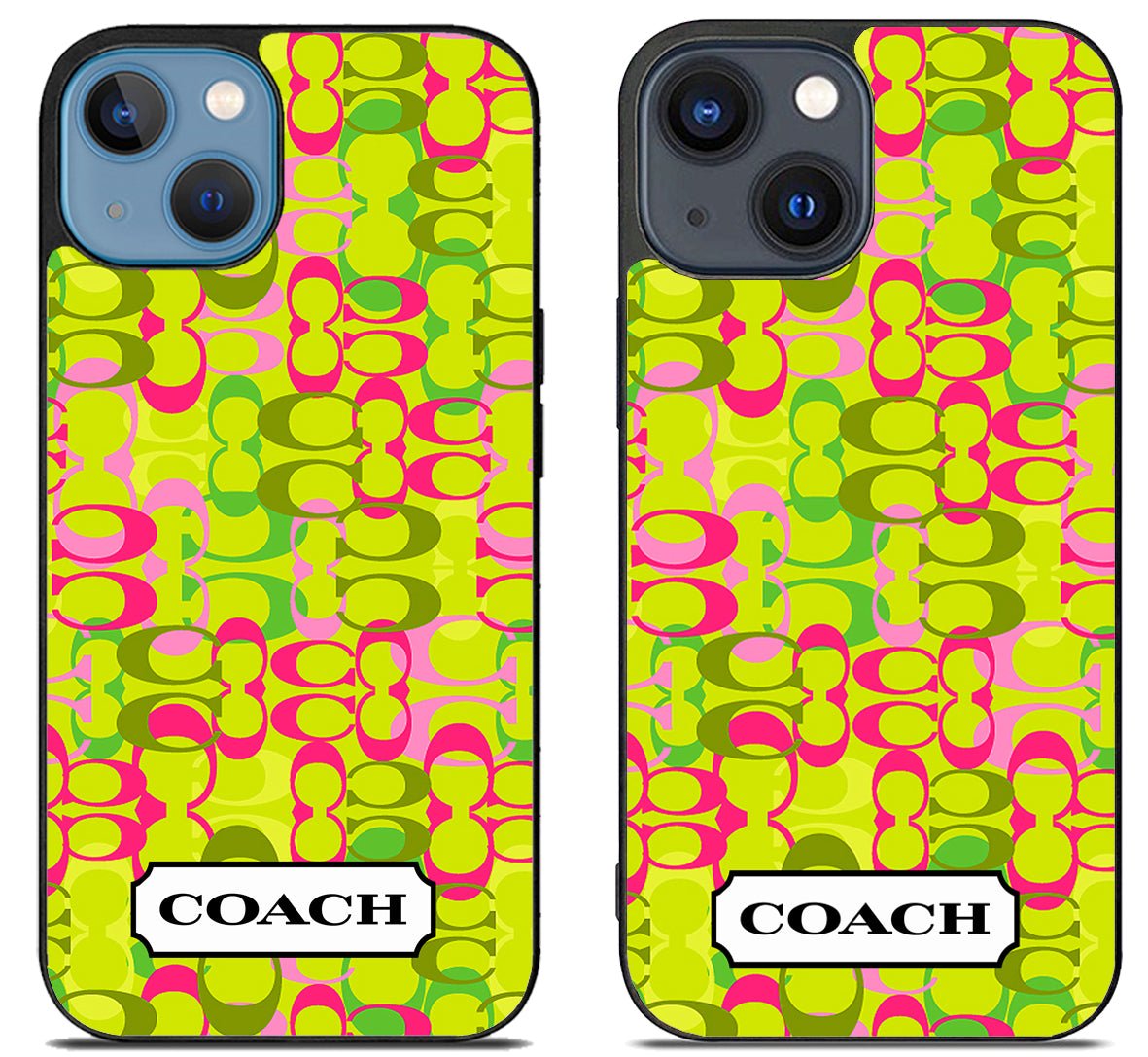 Coach Logo Pattern iPhone 15 | iPhone 15 Plus Case
