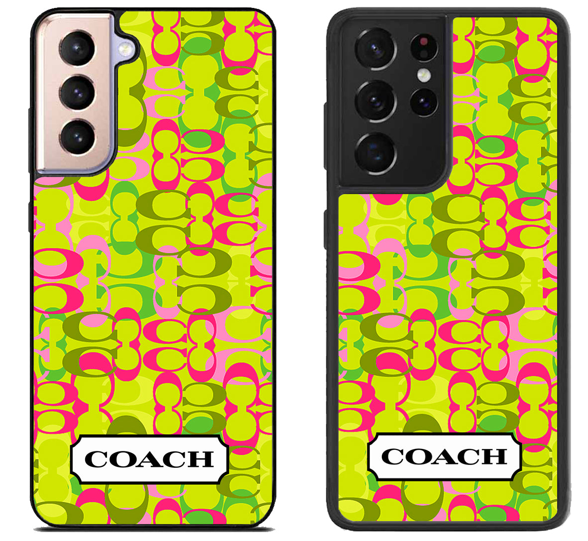Coach Logo Pattern Samsung Galaxy S21 | S21 FE | S21+ | S21 Ultra Case