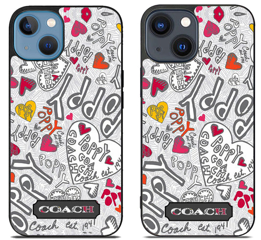 Coach Poppy Cover iPhone 15 | iPhone 15 Plus Case