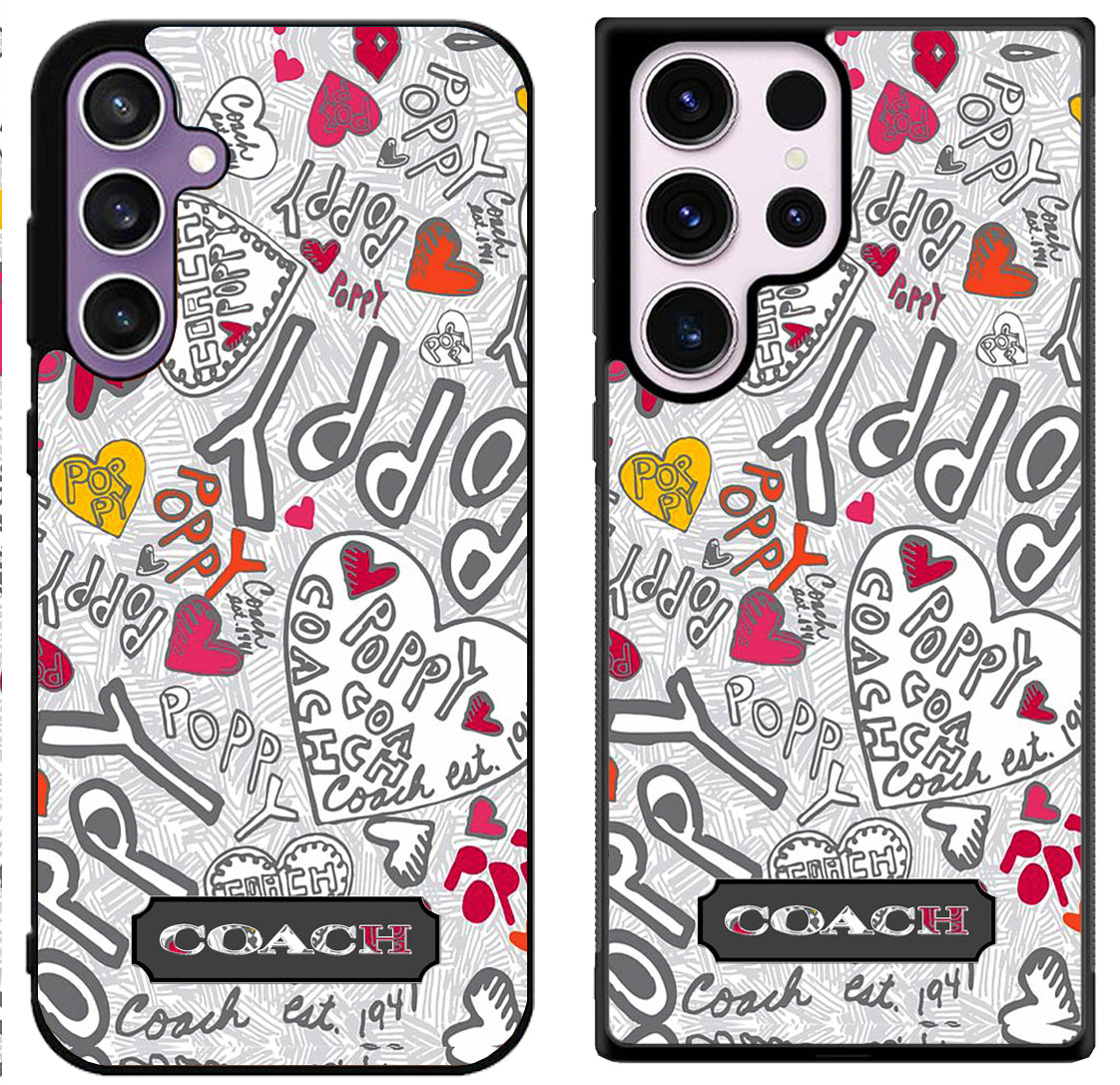 Coach Poppy Cover Samsung Galaxy S24 | S24+ | S24 Ultra Case