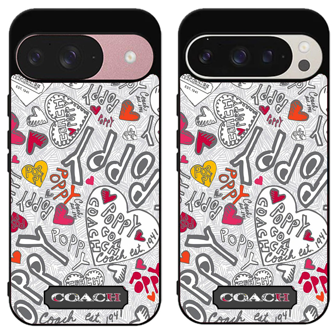Coach Poppy Cover Google Pixel 9 | 9 Pro | 9 Pro XL Case