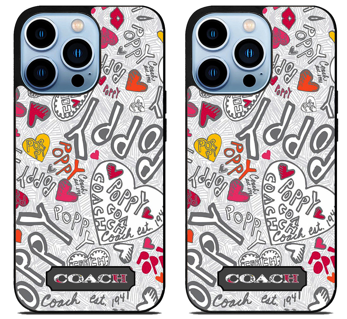 Coach Poppy Cover iPhone 15 Pro | iPhone 15 Pro Max Case