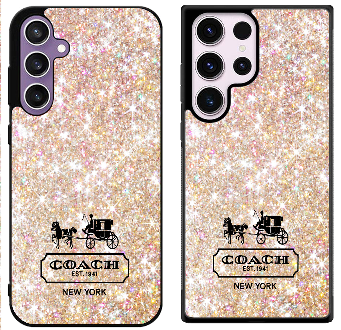 Coach Sparkly Samsung Galaxy S24 | S24+ | S24 Ultra Case