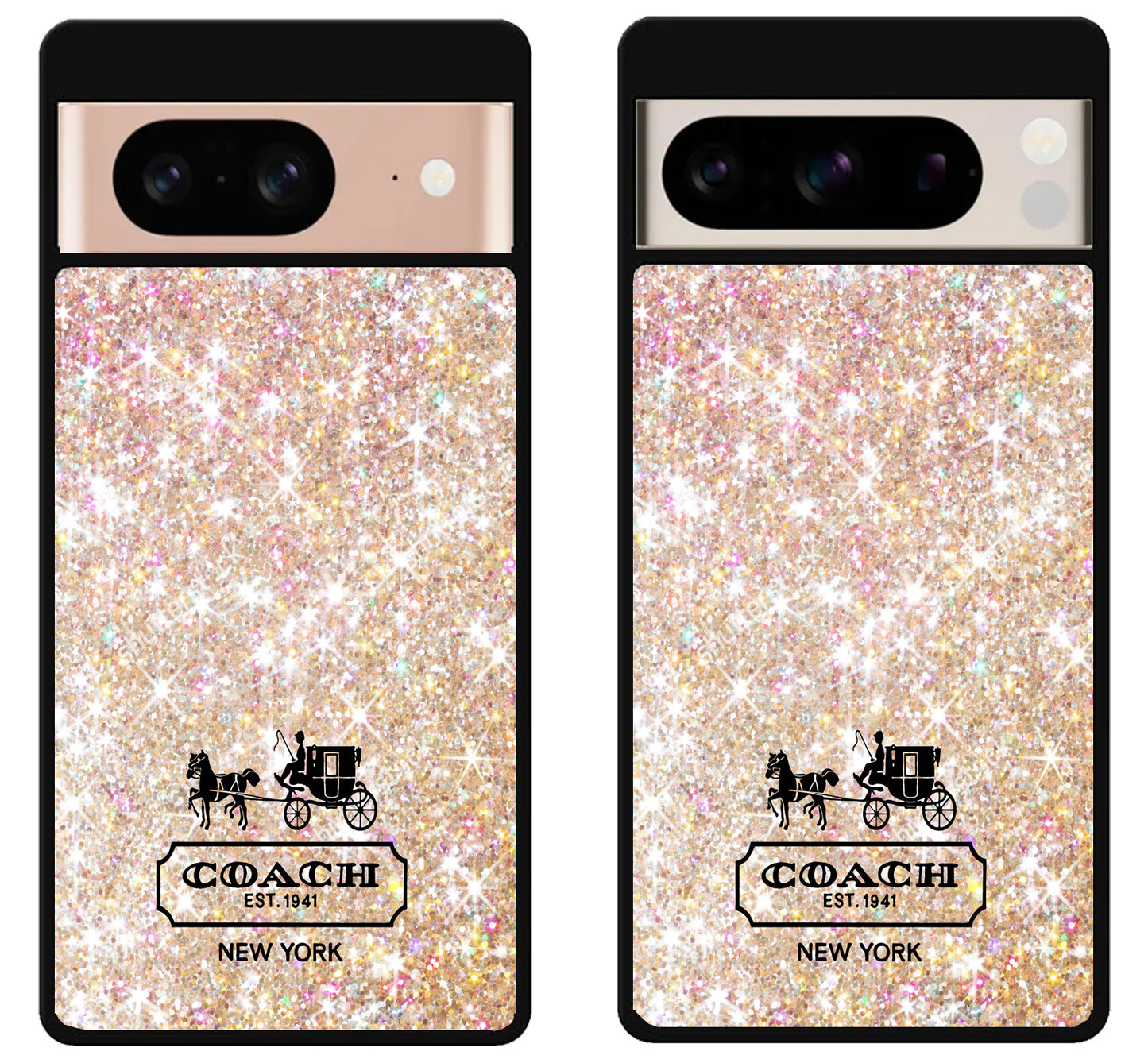 Coach Sparkly Google Pixel 8 | 8 Pro Case