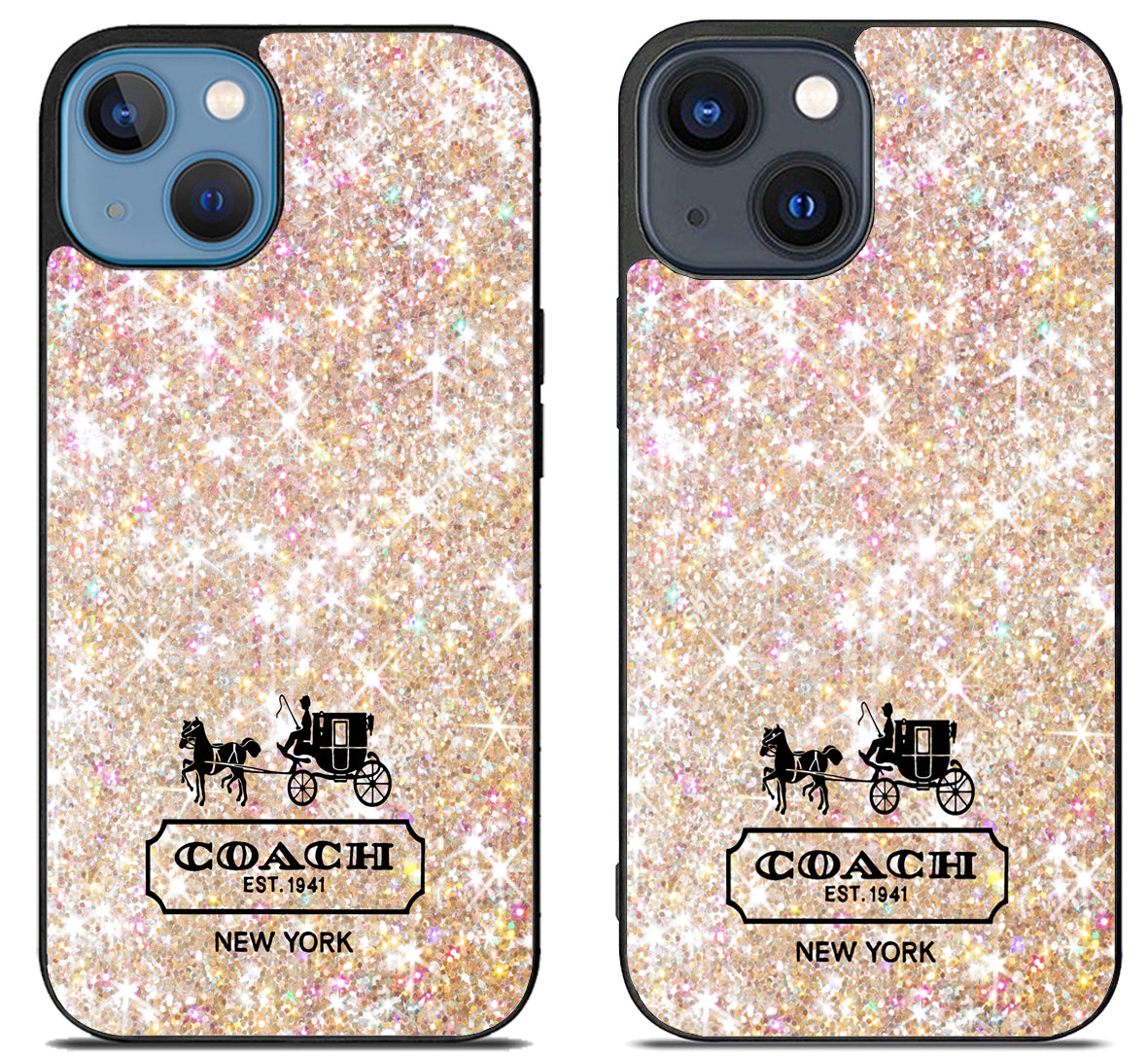 Coach Sparkly iPhone 15 | iPhone 15 Plus Case