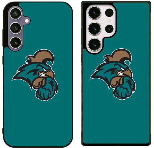 Coastal Carolina Chanticleers Logo Samsung Galaxy S25 | S25 Plus | S25 FE | S25 Ultra Case