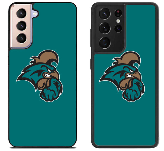 Coastal Carolina Chanticleers Logo Samsung Galaxy S21 | S21 FE | S21+ | S21 Ultra Case