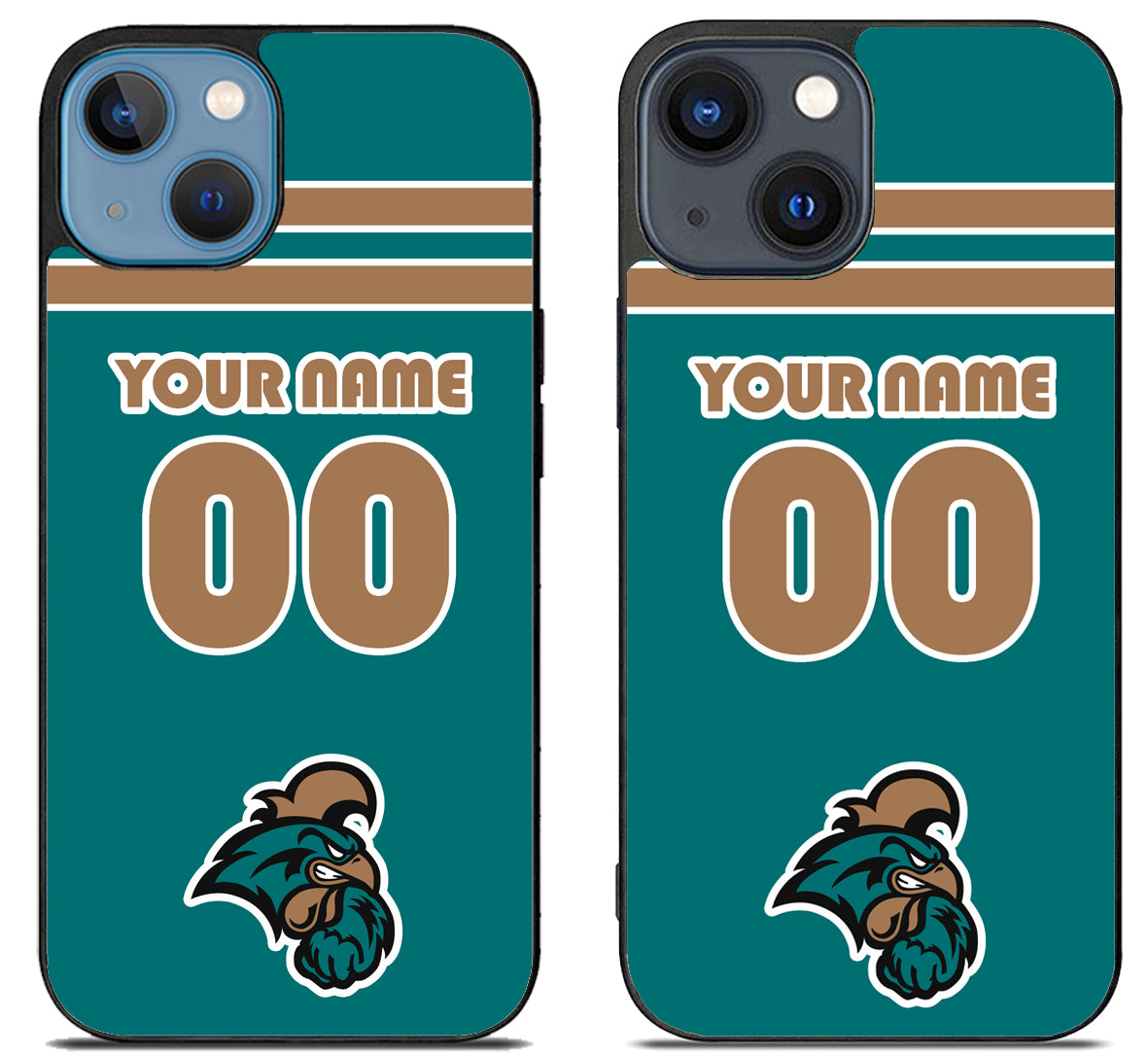 Custom Personalized Coastal Carolina Chanticleers iPhone 15 | iPhone 15 Plus Case