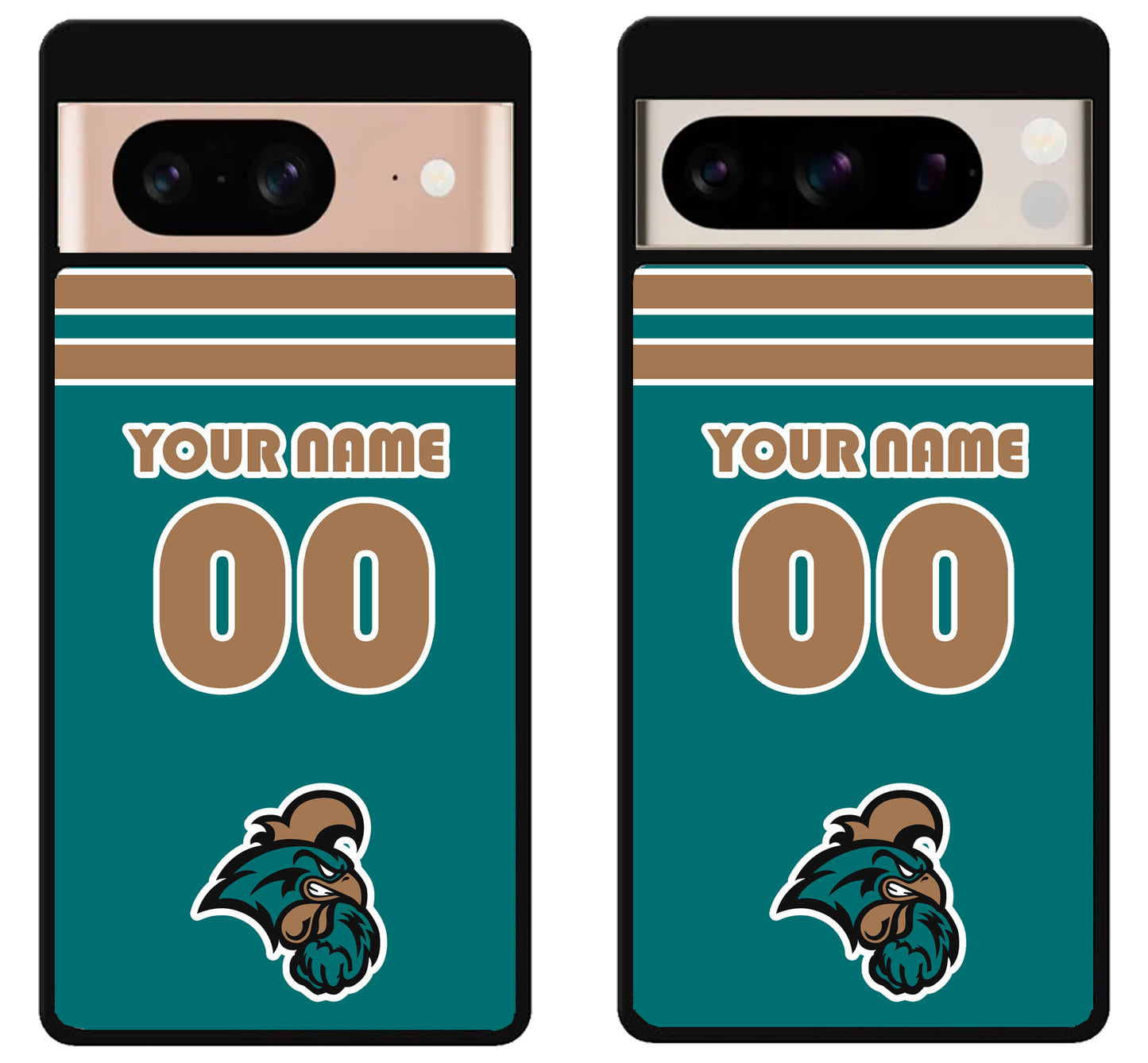 Custom Personalized Coastal Carolina Chanticleers Google Pixel 8 | 8 Pro Case