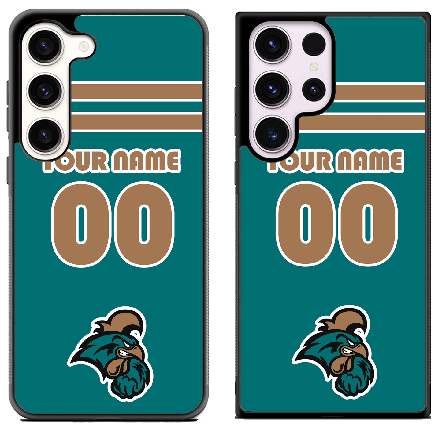 Custom Personalized Coastal Carolina Chanticleers Samsung Galaxy S23 | S23+ | S23 Ultra Case