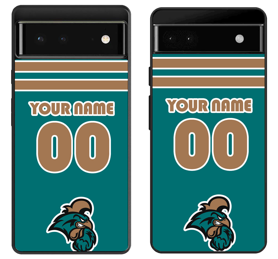 Custom Personalized Coastal Carolina Chanticleers Google Pixel 6 | 6A | 6 Pro Case