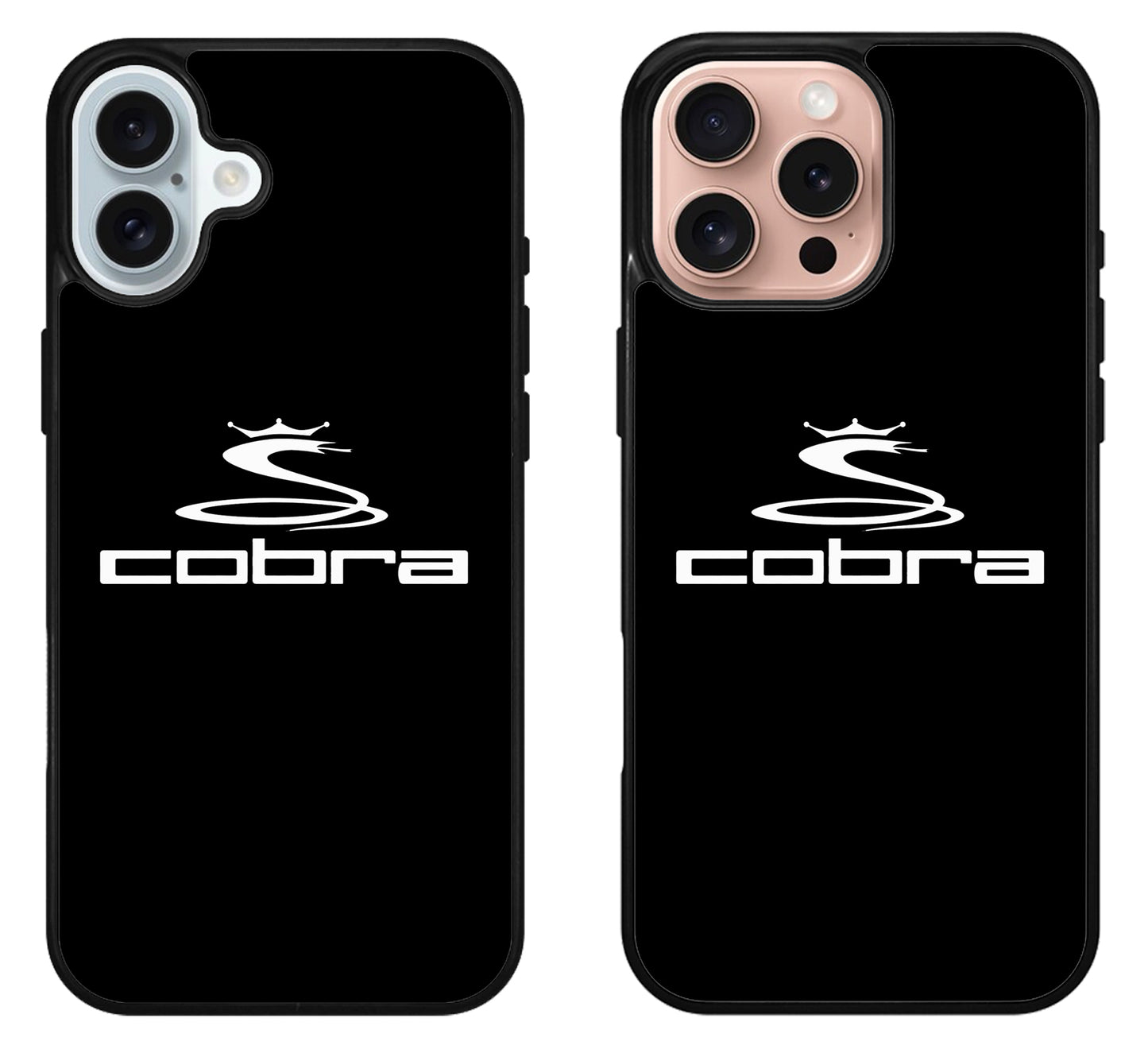 Cobra golf Black iPhone 16 | 16 Plus | 16 Pro | 16 Pro Max Case