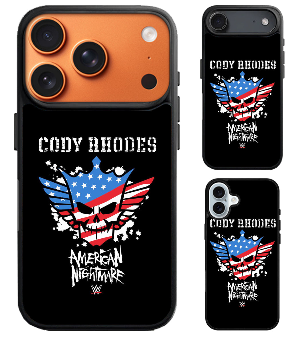 Cody Rhodes WWE American Nightmare iPhone Air | iPhone 17 | 17 Pro | 17 Pro Max Case