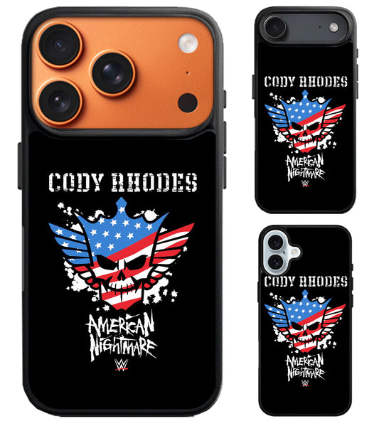 Cody Rhodes WWE American Nightmare iPhone Air | iPhone 17 | 17 Pro | 17 Pro Max Case