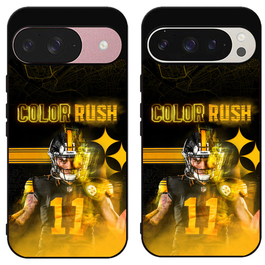 Color Rush Pittsburgh Steelers Google Pixel 9 | 9 Pro | 9 Pro XL Case