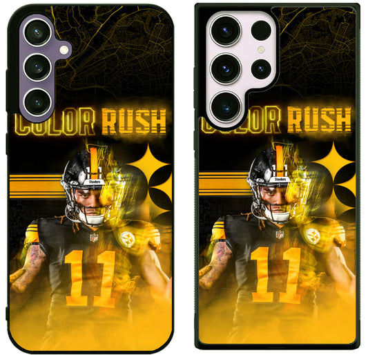 Color Rush Pittsburgh Steelers Samsung Galaxy S25 | S25 Plus | S25 FE | S25 Ultra Case