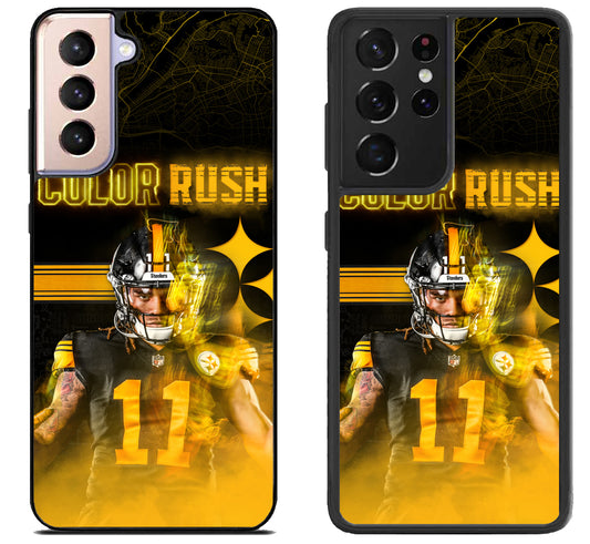 Color Rush Pittsburgh Steelers Samsung Galaxy S21 | S21 FE | S21+ | S21 Ultra Case