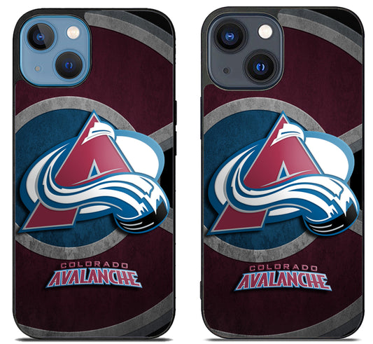 Colorado Avalanche Background iPhone 15 | iPhone 15 Plus Case