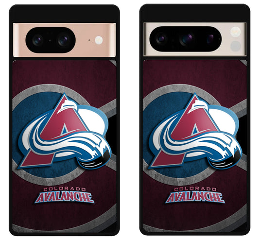 Colorado Avalanche Background Google Pixel 8 | 8 Pro Case