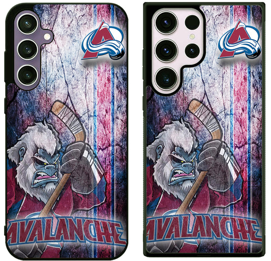 Colorado Avalanche Cover Logo Samsung Galaxy S25 | S25 Plus | S25 FE | S25 Ultra Case