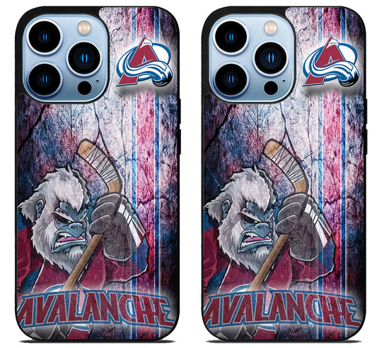 Colorado Avalanche Cover Logo iPhone 15 Pro | iPhone 15 Pro Max Case