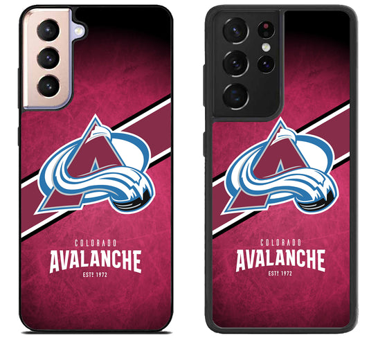 Colorado Avalanche Cover Samsung Galaxy S21 | S21 FE | S21+ | S21 Ultra Case