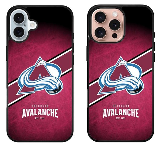 Colorado Avalanche Logo iPhone 16 | 16 Plus | 16 Pro | 16 Pro Max Case