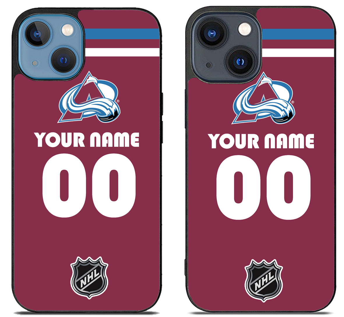 Custom Personalized Colorado Avalanche NHL iPhone 15 | iPhone 15 Plus Case