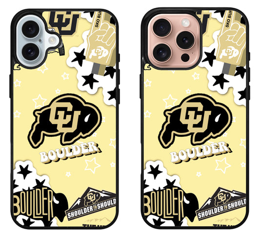 Colorado Buffaloes Boulder iPhone 16 | 16 Plus | 16 Pro | 16 Pro Max Case