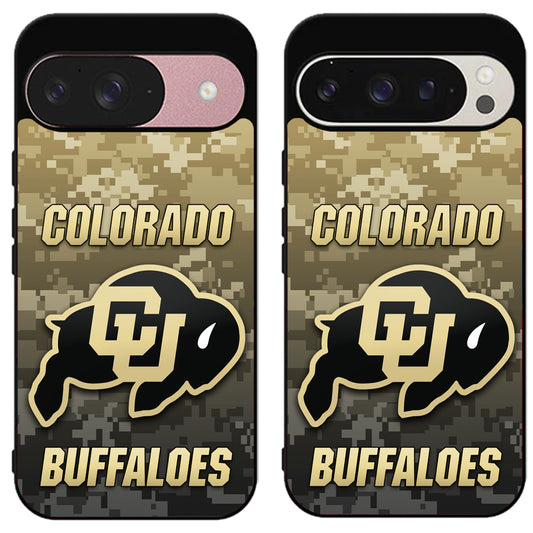 Colorado Buffaloes Camo Google Pixel 9 | 9 Pro | 9 Pro XL Case