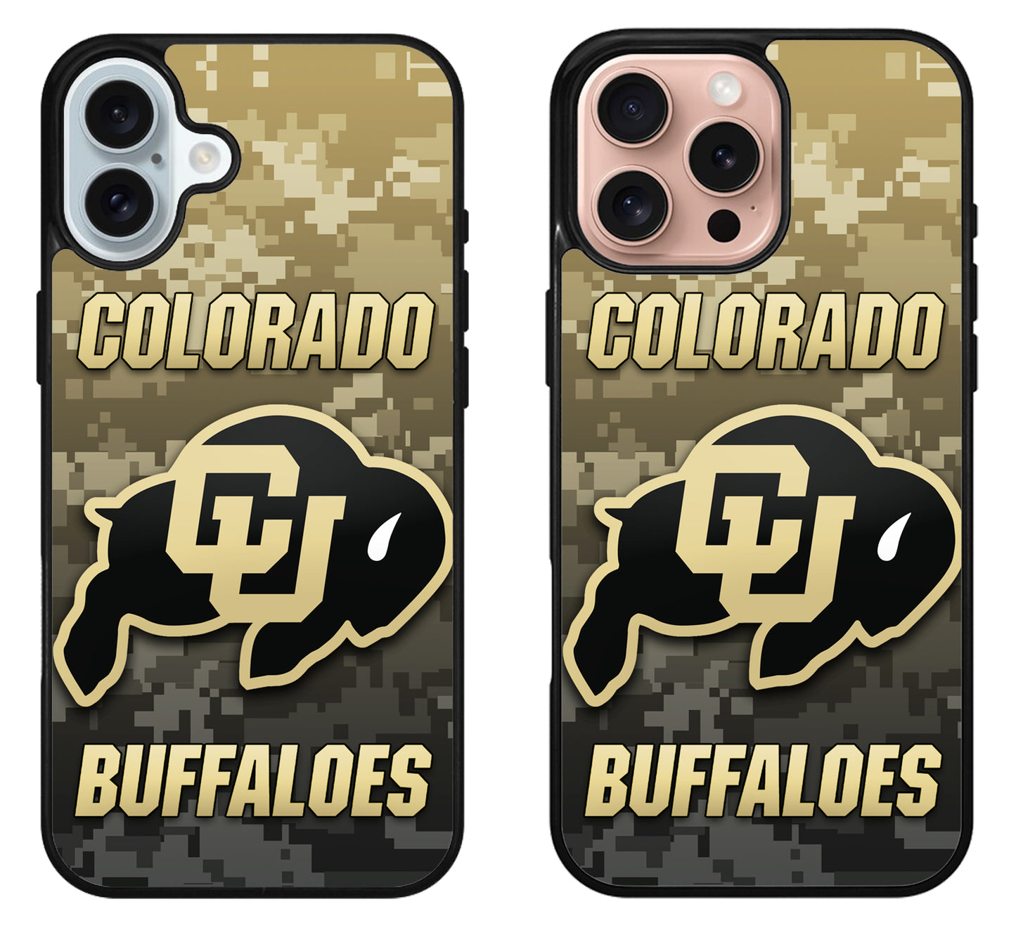 Colorado Buffaloes Camo iPhone 16 | 16 Plus | 16 Pro | 16 Pro Max Case