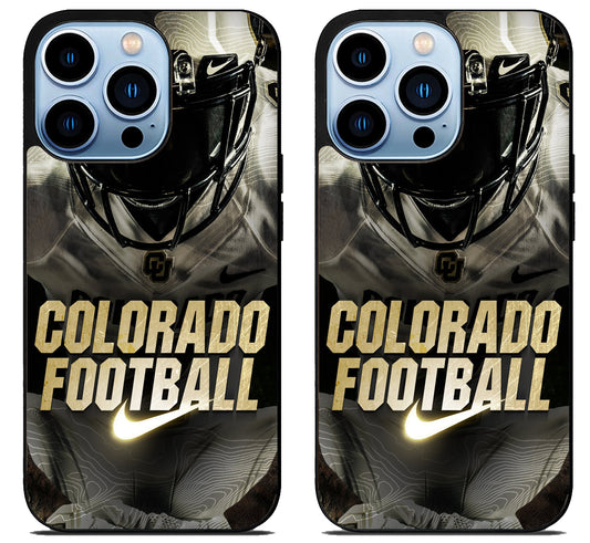 Colorado Buffaloes Football iPhone 15 Pro | iPhone 15 Pro Max Case