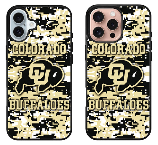 Colorado Buffaloes Logo iPhone 16 | 16 Plus | 16 Pro | 16 Pro Max Case