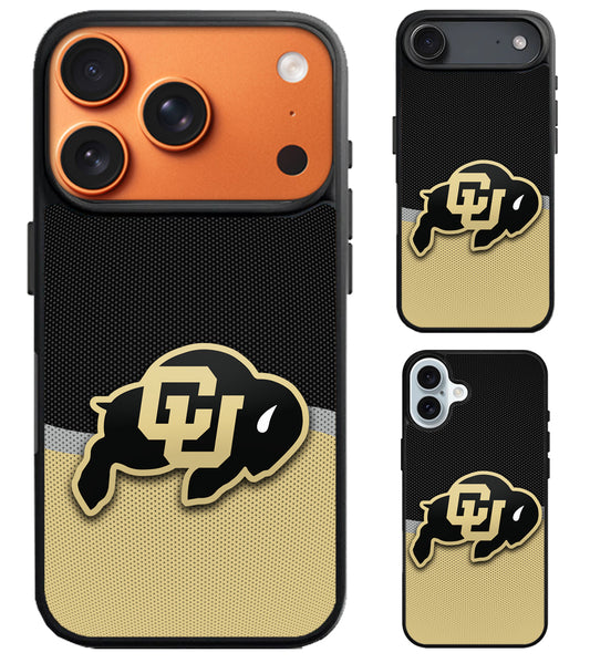 Colorado Buffaloes Stylish iPhone Air | iPhone 17 | 17 Pro | 17 Pro Max Case