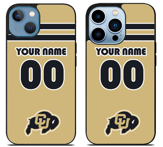 Custom Personalized Colorado Buffaloes iPhone 13 | 13 Mini | 13 Pro | 13 Pro Max Case