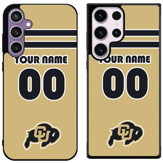 Custom Personalized Colorado Buffaloes Samsung Galaxy S24 | S24+ | S24 Ultra Case