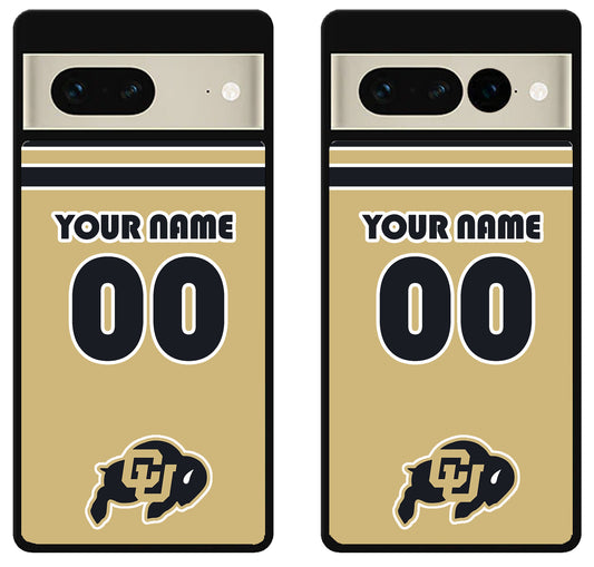 Custom Personalized Colorado Buffaloes Google Pixel 7 | 7 Pro Case